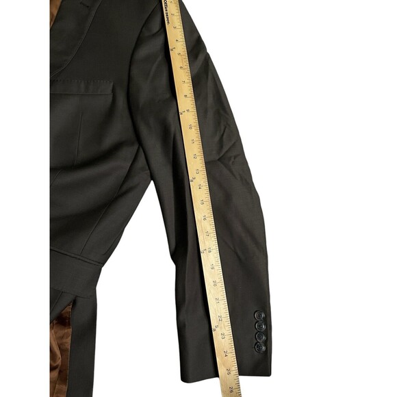 Lot Of 2 Jos A. Bank Joseph  Sport Coat Blazer Brown Navy Blue Slim Fit 41R - Picture 10 of 16